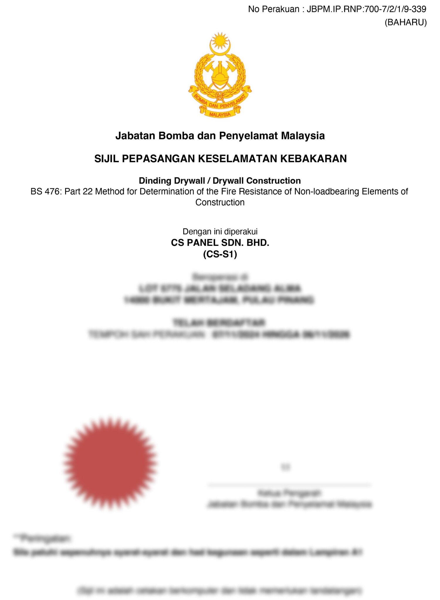 Bomba Certificate 2 Scaled