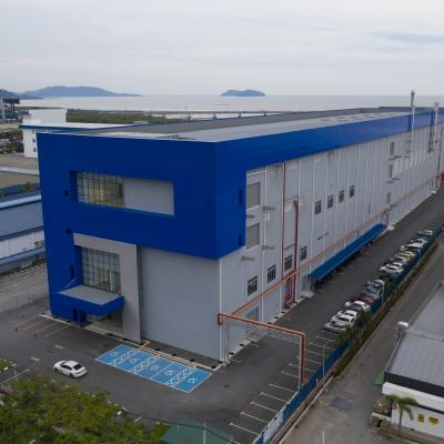 Cold room panels installed in industrial production room - CS Panel