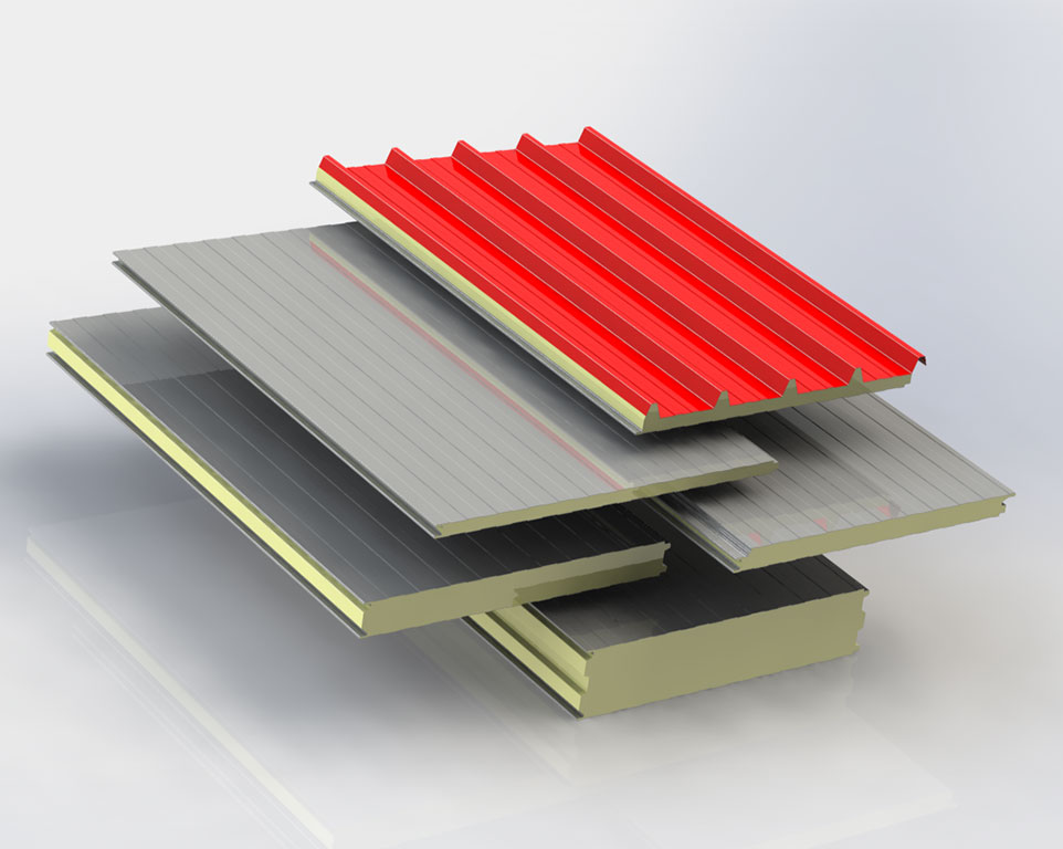 Sandwich Panels Stack Sandwich Panels Stack